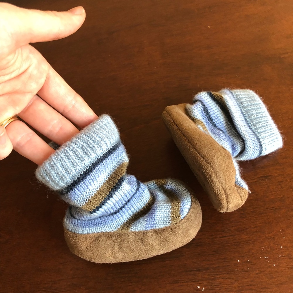 Striped Baby Shoes